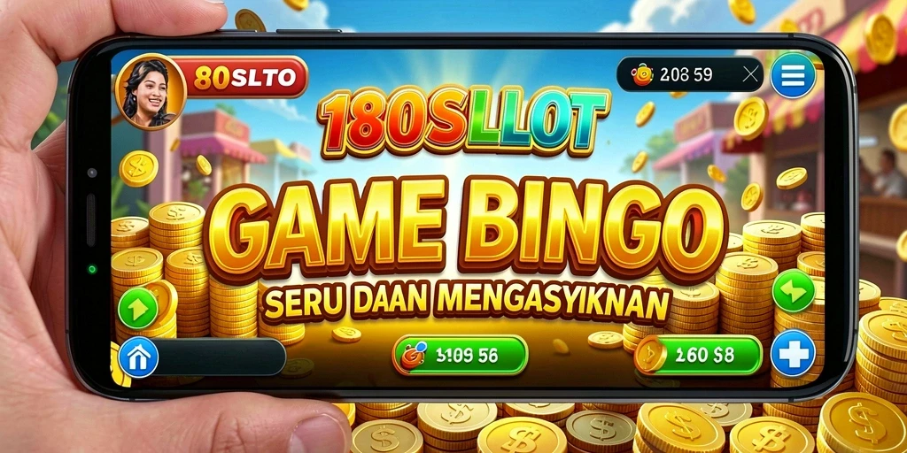 Tampilan gameplay menarik Bingo di 180SLOT.