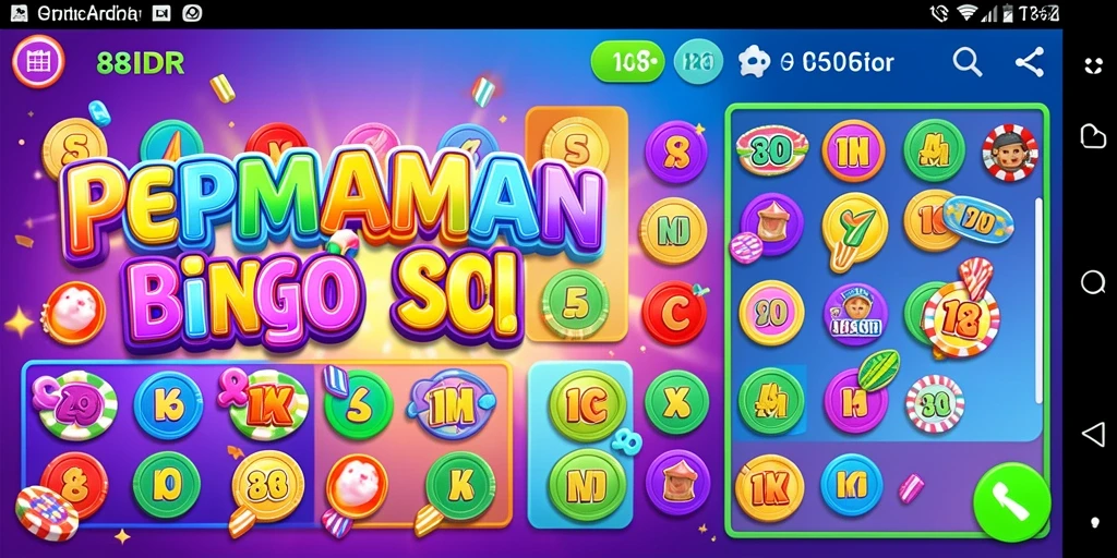 Tampilan gameplay seru dari permainan Bingo di 88IDR.