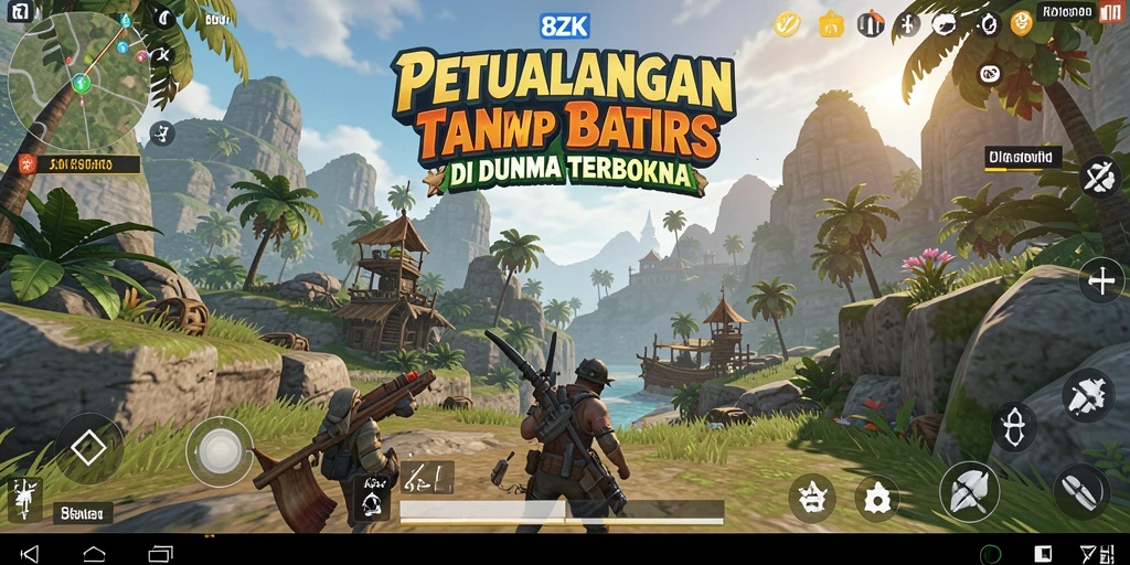 Gameplay menakjubkan di dunia terbuka 8ZK.
