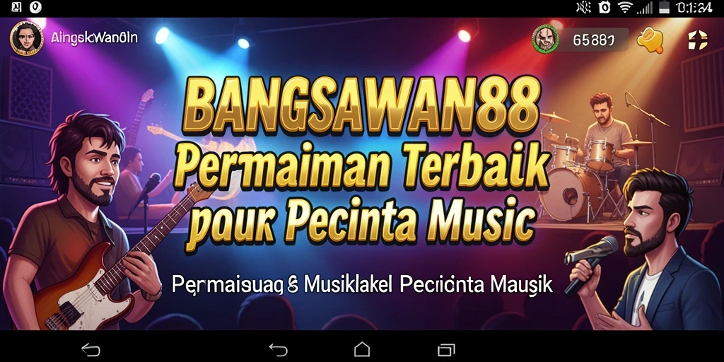Gameplay seru BANGSAWAN88 dengan berbagai lagu dan tantangan.