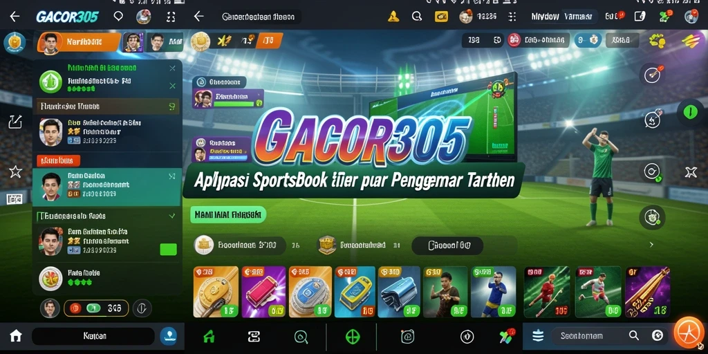 Screenshot GACOR305 menampilkan taruhan olahraga yang seru dan menarik.