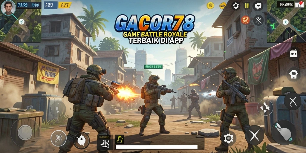 Tangkapan layar gameplay GACOR78 yang menegangkan saat bertempur di arena.