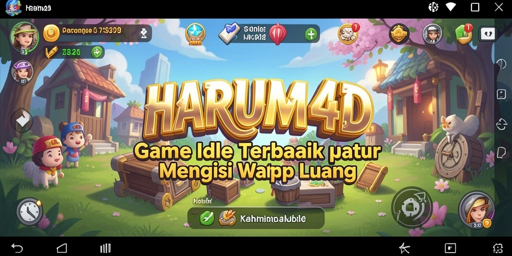 Tampilan gameplay HARUM4D yang menarik dan interaktif.