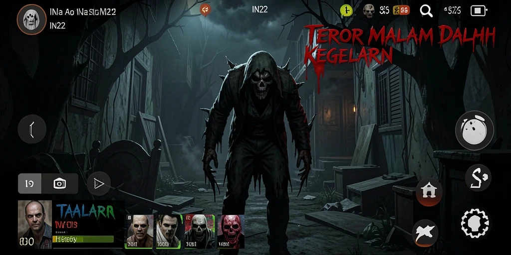 Gameplay menegangkan IN22 dengan momen-momen horor yang mendebarkan.