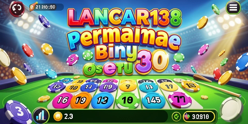 Tampilan gameplay seru dalam LANCAR138 saat bermain Bingo.