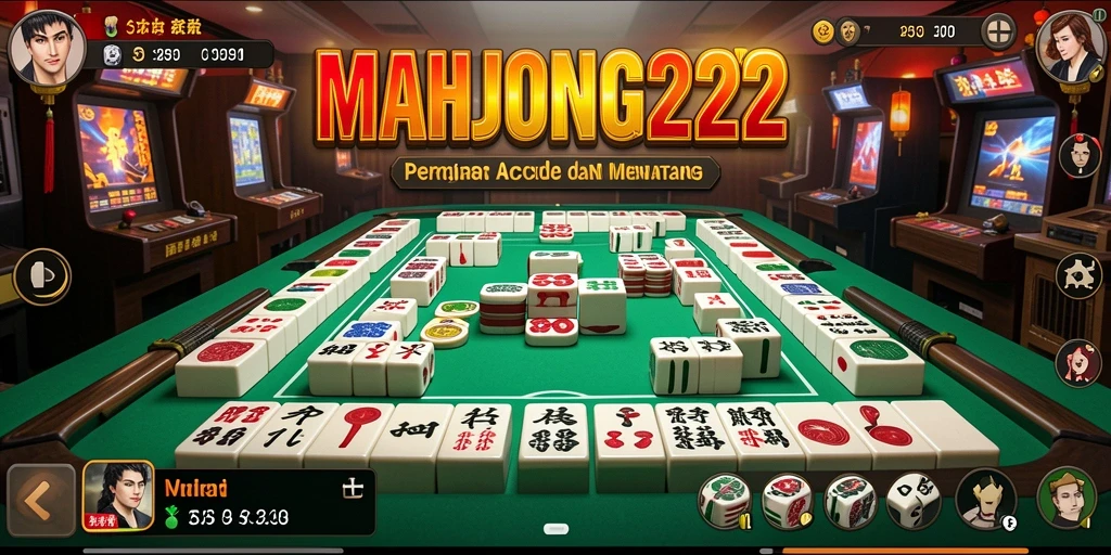 Tampilan menarik saat gameplay MAHJONG222 yang seru.