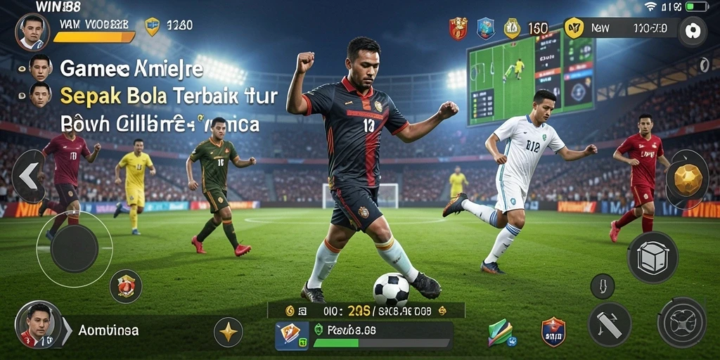 Tampilan gameplay <strong>WIN88</strong> yang menakjubkan dan penuh aksi di lapangan.